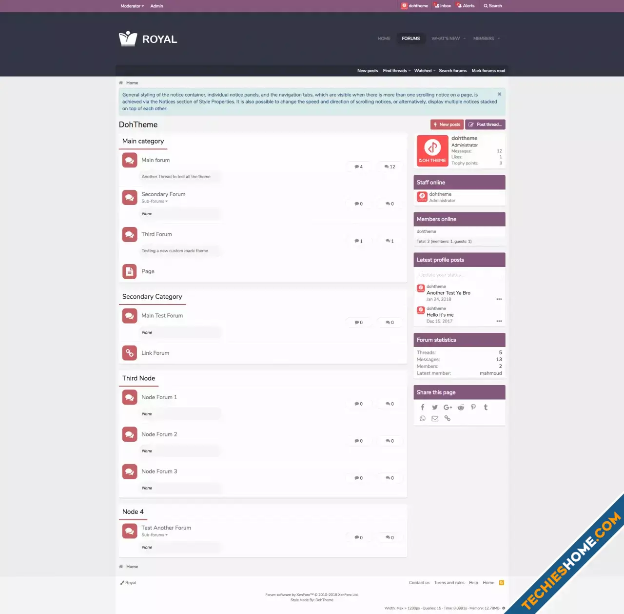 Download DohTheme - Royal
