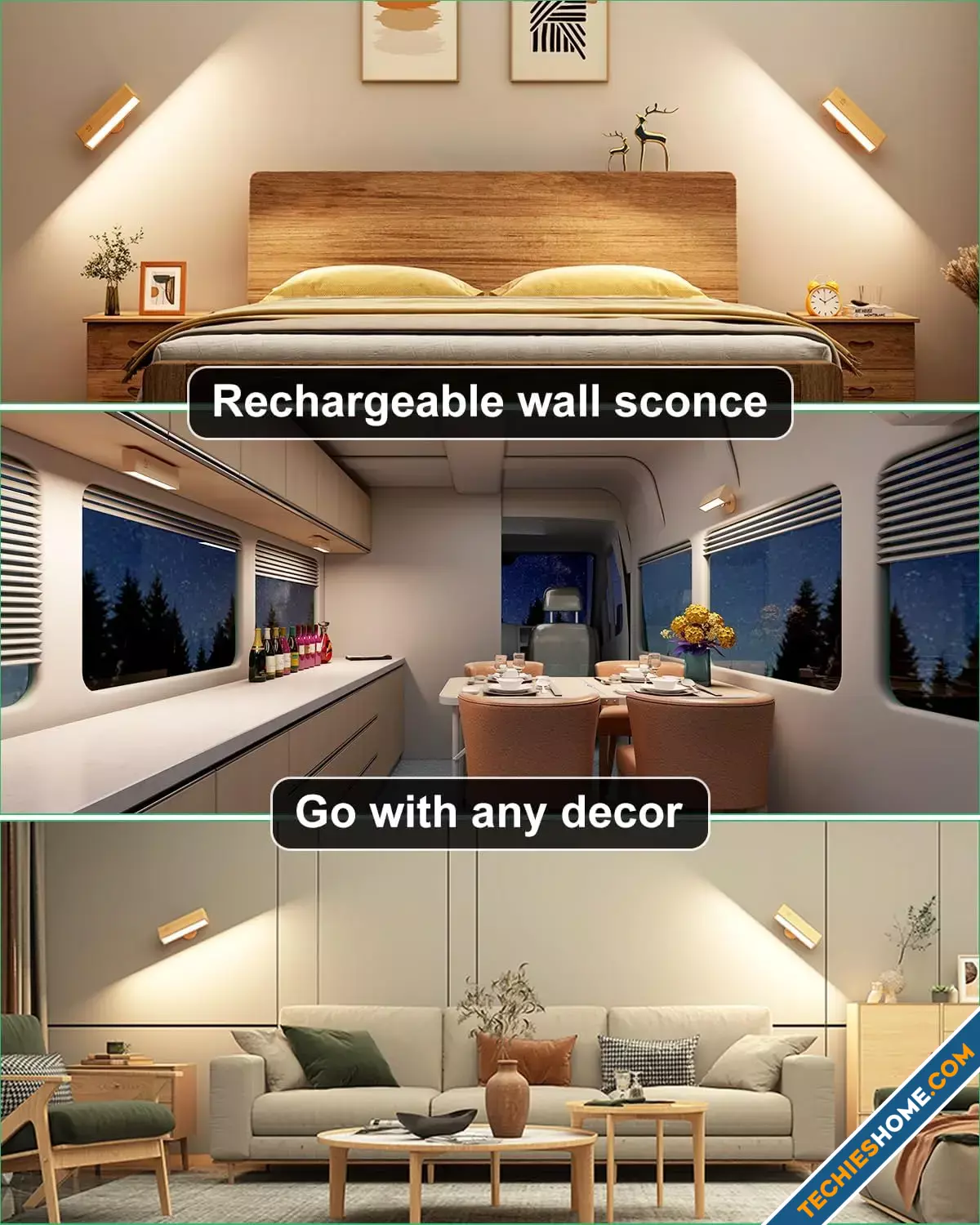 Rechargeable Wall Lights