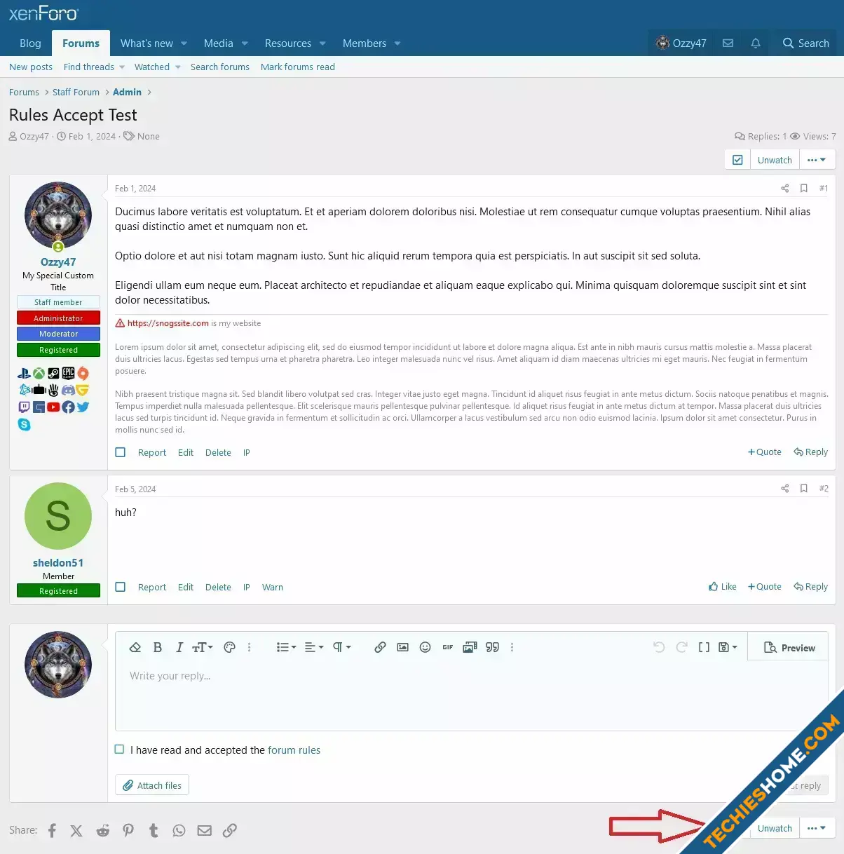 OzzModz Add Thread Actions Below Quick Reply-1.webp