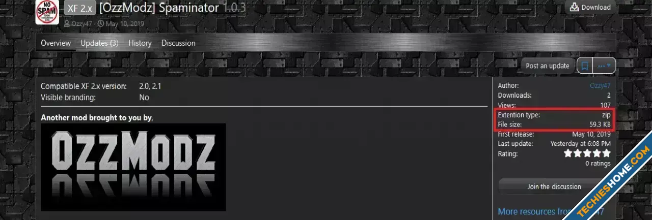OzzModz XFRM File Extension And Size Display-1.webp