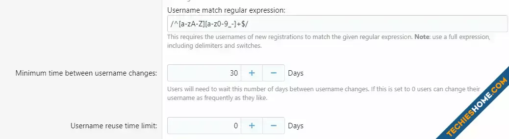 Permits registration of usernames with the first letter capitalized-1.webp