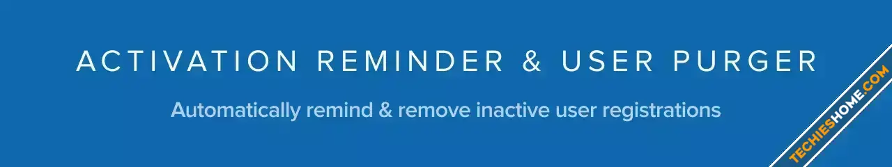 ThemeHouse - Activation Email ReminderUser Purger-1.webp