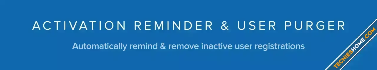 ThemeHouse - Activation Email ReminderUser Purger-1.webp