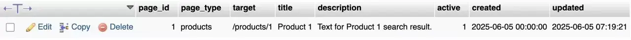 VBResults - Searchable Custom Page