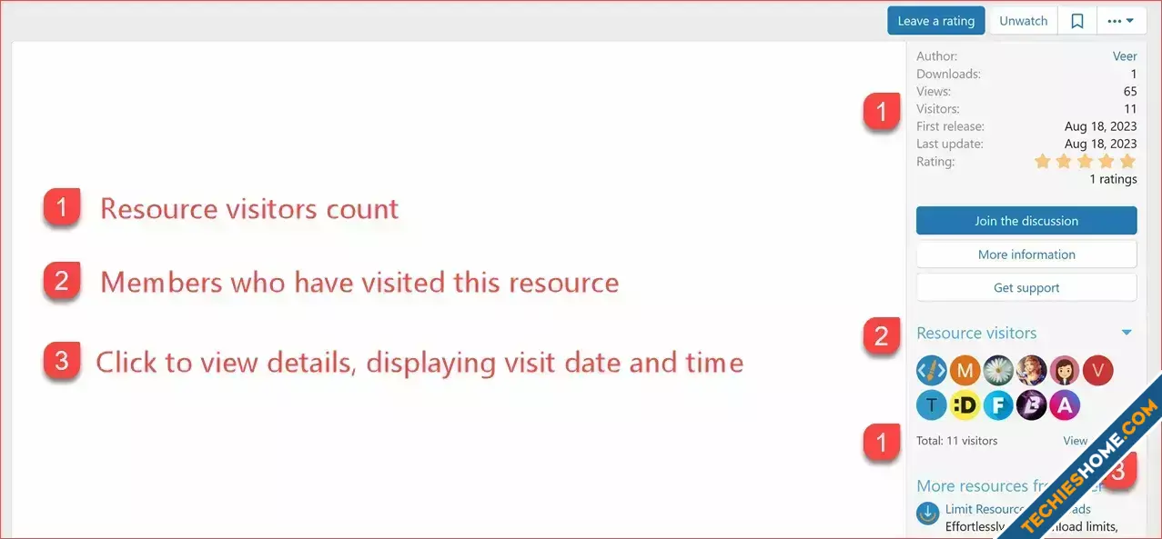 XenCustomize Resource Views Visitors-1.webp