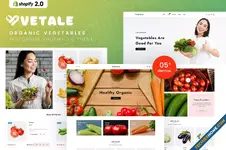 Vetale - Organic Vegetables Shopify 2.0 Theme Vetale - Organic Vegetables Shopify 2.0 Theme