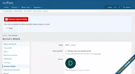  Force Custom User Field Completion after Registration or Login Xenforo Addon For free from TechiesHome