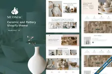 Mudmac - Ceramic and Pottery Shopify Theme Mudmac - Ceramic and Pottery Shopify Theme