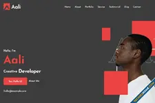 Aali - Personal Portfolio & Resume Aali - Personal Portfolio & Resume