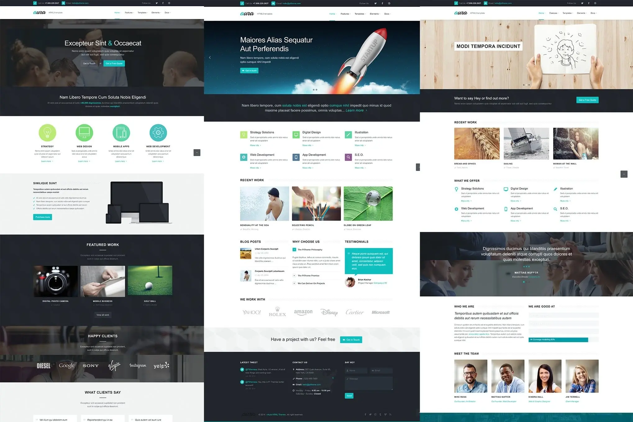 Aurum - Responsive Multipurpose Drupal Theme