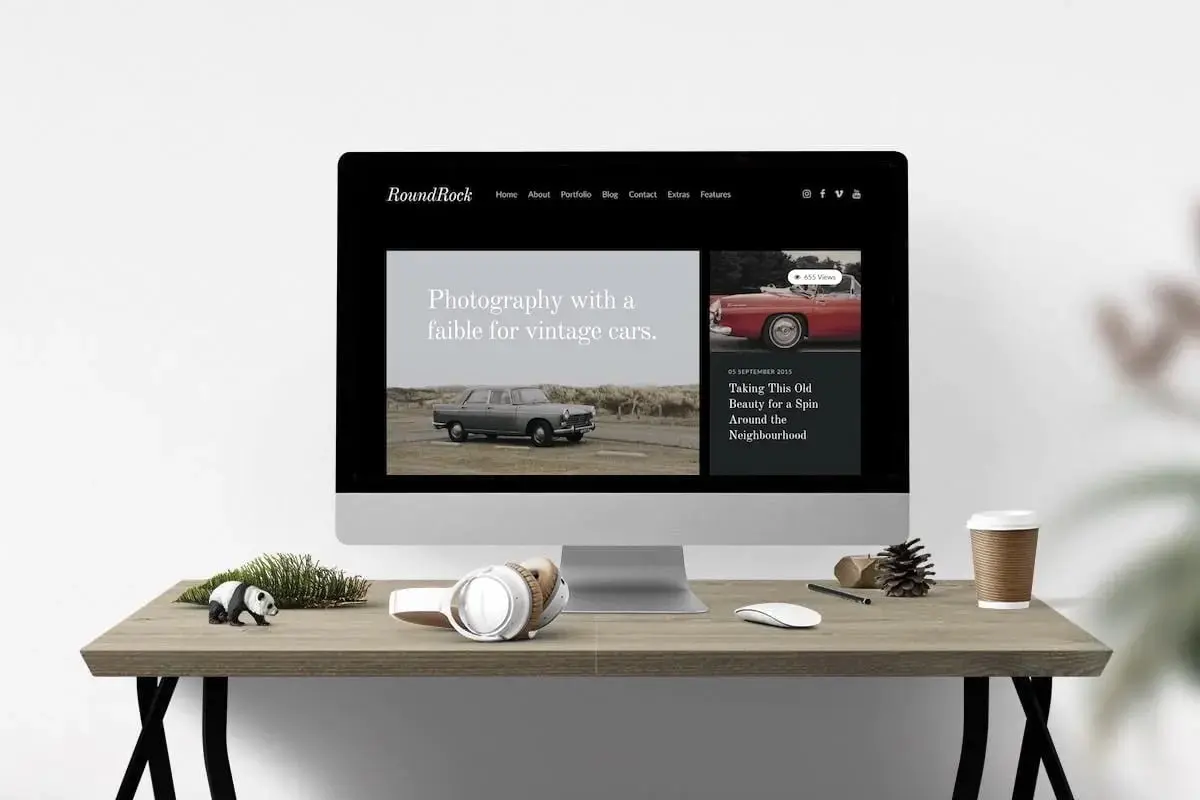 RoundRock — Showcase & Blog Drupal Theme